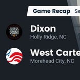 Football Game Recap: Dixon Bulldogs vs. Croatan Cougars