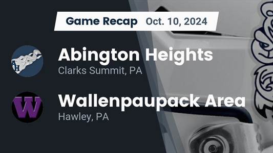 Football Game Preview: Abington Heights Comets vs. Delaware Vall