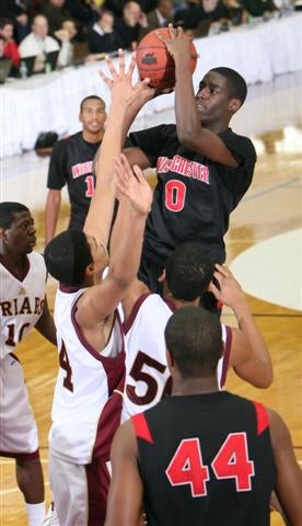 Dwayne Polee is always above the crowd.