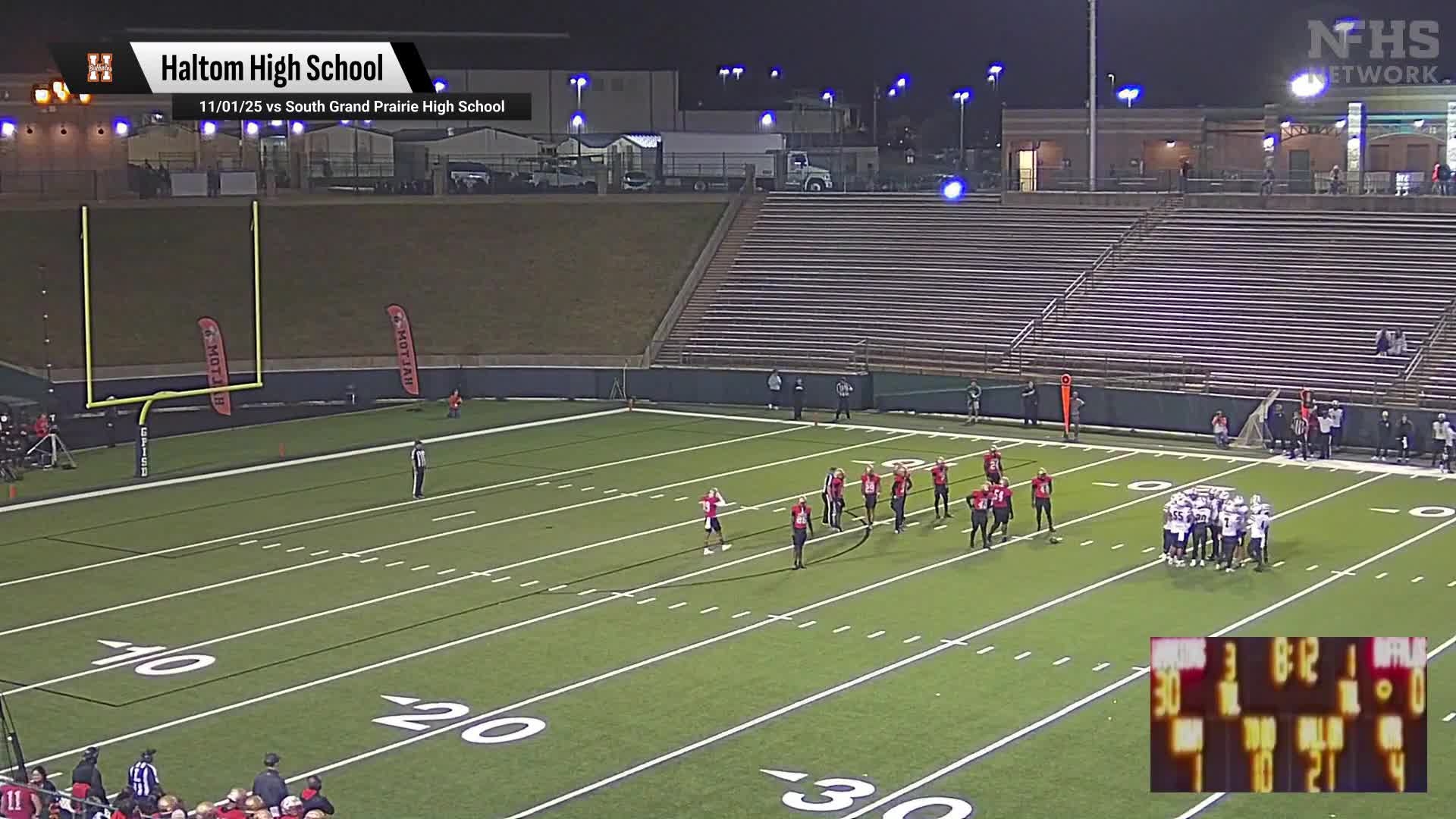 Football Recap: Haltom Piles Up the Points Against Sam Houston + How To Watch