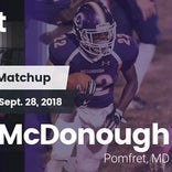 Football Game Recap: Patuxent vs. McDonough