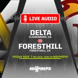 LISTEN LIVE Tonight: Delta at Foresthill