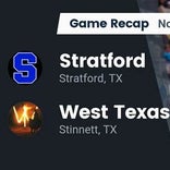 Stratford skates past West Texas with ease