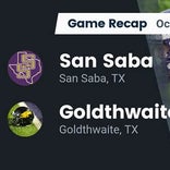 Goldthwaite vs. San Saba
