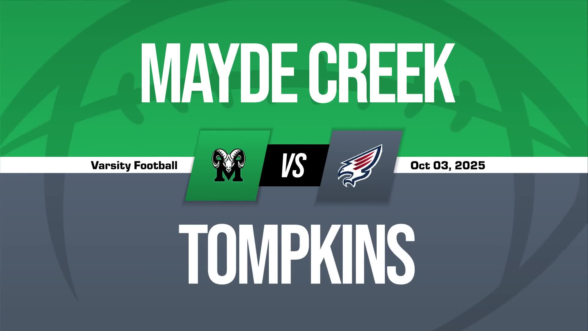 Football Recap: Mayde Creek Extends Road Winning Streak to Three + How To Watch