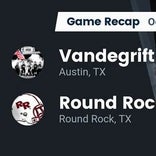 Vandegrift beats Cedar Ridge for their eighth straight win