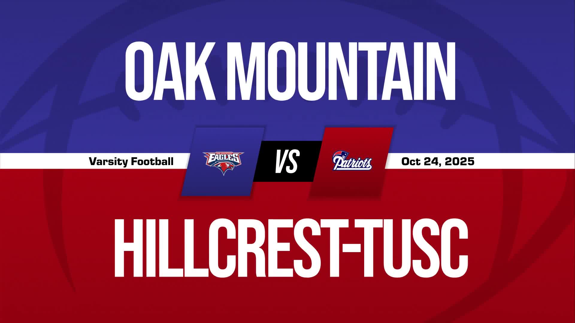 Football Game Preview: Oak Mountain Eagles vs. Chelsea Hornets + How To Watch