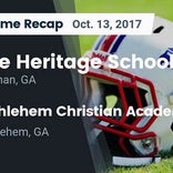 Football Game Preview: Frederica Academy vs. Heritage