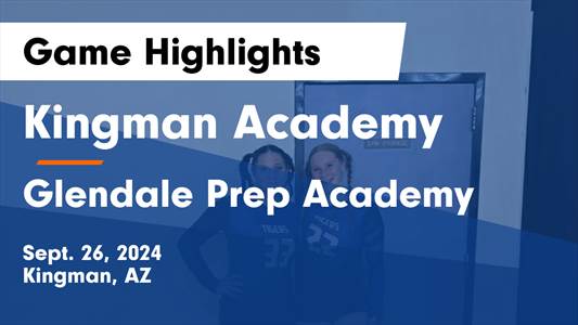 Volleyball Recap: Kingman Academy Gets the Win