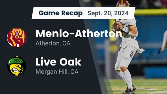 Football Recap: Menlo-Atherton Piles Up the Points Against Arago