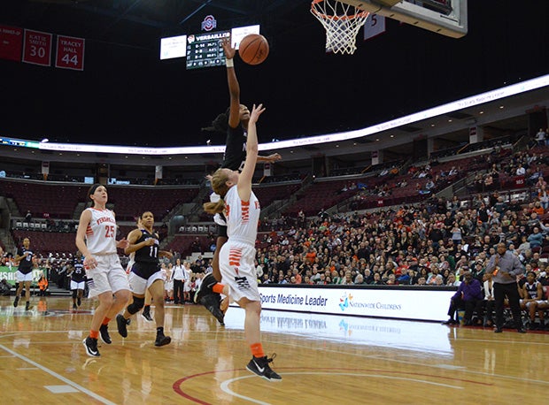 Columbus Africentric won its sixth state title with a 53-47 win over Versailles in D-III.