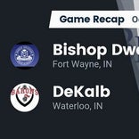 Football Game Recap: DeKalb Barons vs. Fort Wayne Bishop Dwenger Saints