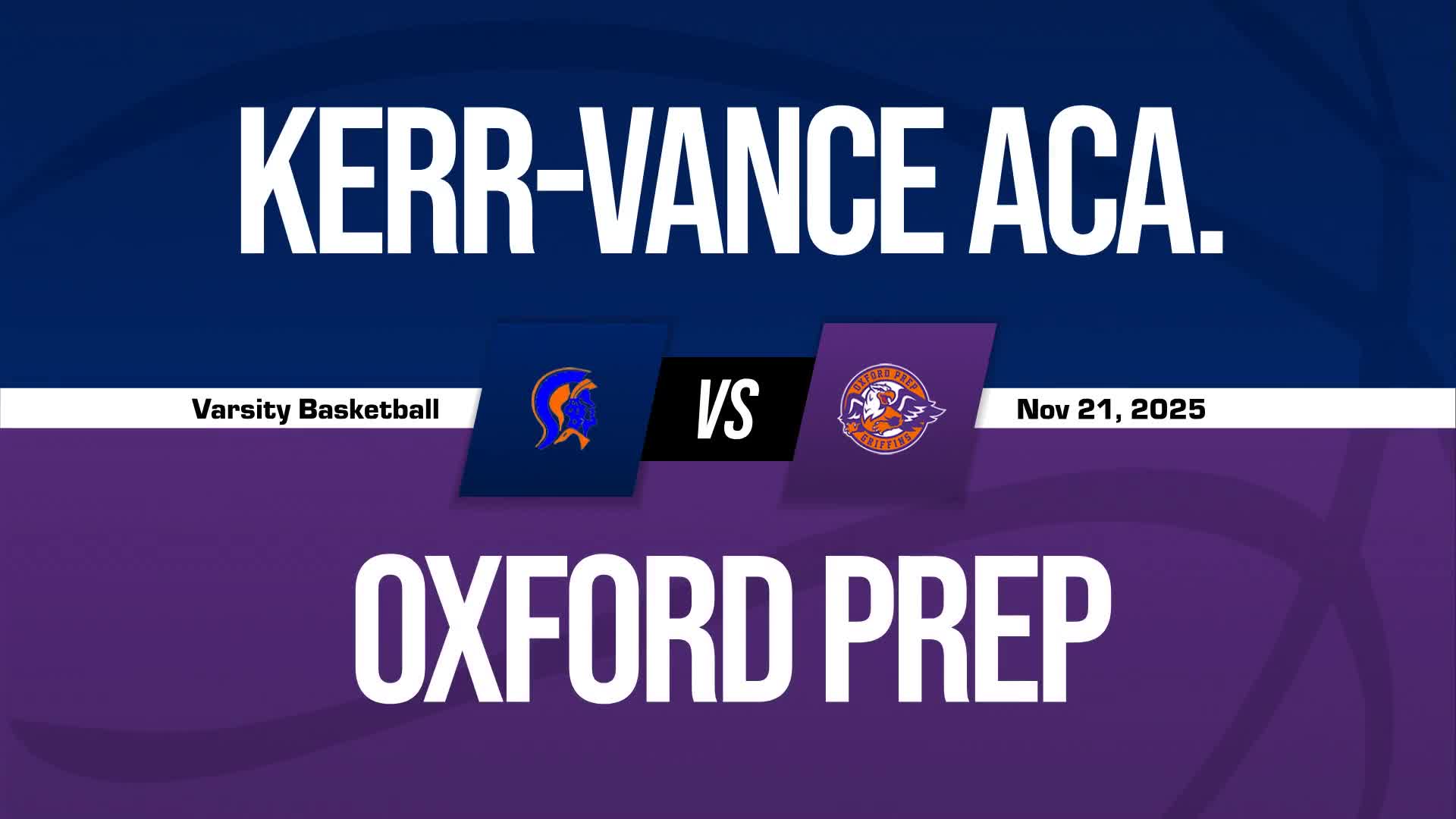 Basketball Recap: Kerr-Vance Academy Comes Up Short + How To Watch