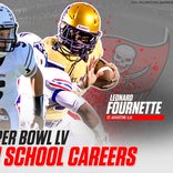 Super Bowl: Best high school careers