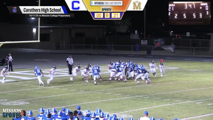 Football Recap: Caruthers' Luck Changes for the Better on Frida