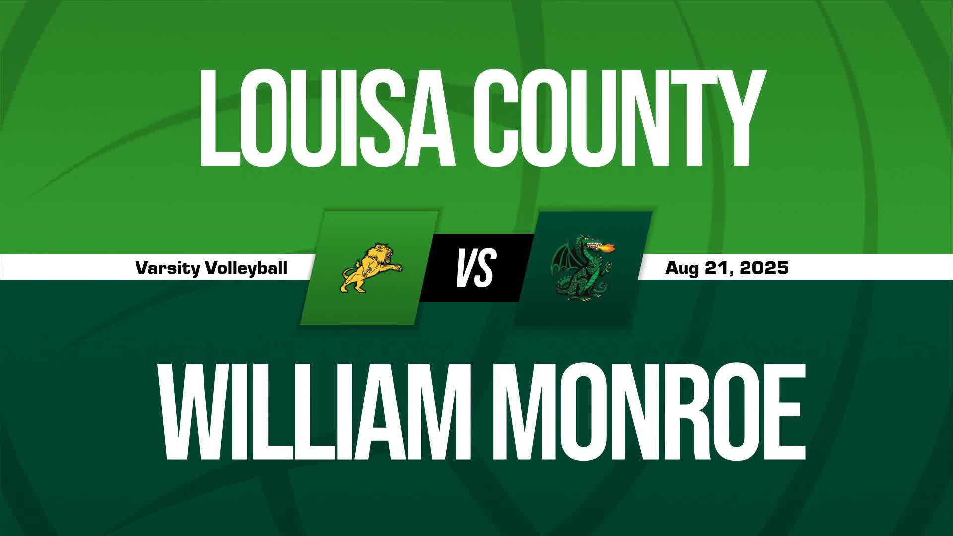 Volleyball Recap: Louisa County Wins Going Away Against Orange County + How To Watch
