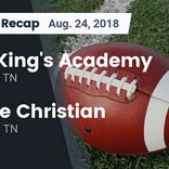 Football Game Recap: King's Academy vs. Mount Juliet Christian A
