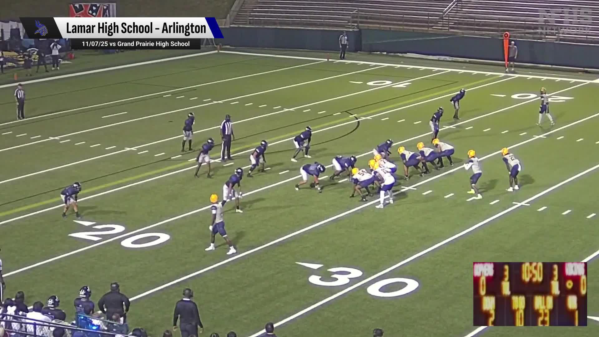 Football Recap: Lamar Falls Short of Dallas Jesuit in the Playoffs + How To Watch