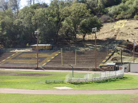 Dunlavy Field was built by the Works Progress Administration and reflects the natural environment around it.
