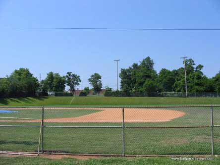 Holt-Moffitt Field features a hill in play, so left fielders might have to do some climbing to catch fly balls.