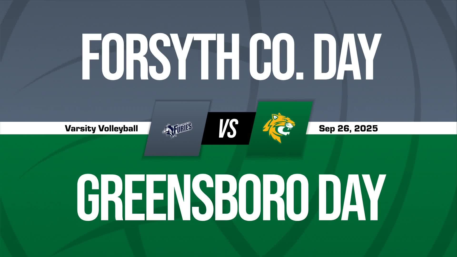 Volleyball Recap: Forsyth Country Day's Luck Changes for the Better  on Friday + How To Watch