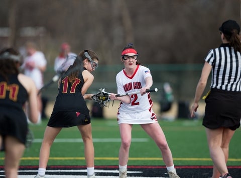 Colorado Academy, led by senior Sloane Murphy (2), is the favorite to win its fifth consecutive girls lacrosse title. The Mustangs are off to a 5-0 start, outscoring opponents 87-17.