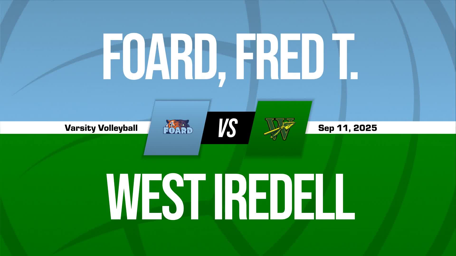 Volleyball Recap: Foard Has No Trouble Against West Iredell