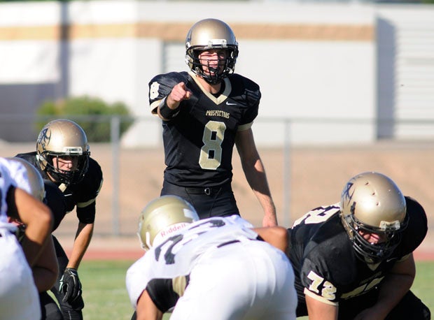 Apache Junction (Ariz.) quarterback Adam Abbatacola threw for 626 yards and accounted for 10 touchdowns and lost - by 20 points - in one of the more remarkable games in the country this season. Higley triumphed 95-75 in a game that featured more than 1,600 yards. 