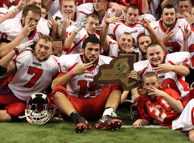 Hornell definitely knows how to count: That's three straight state titles and 39 straight victories.