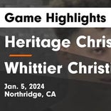 Whittier Christian vs. Sunny Hills