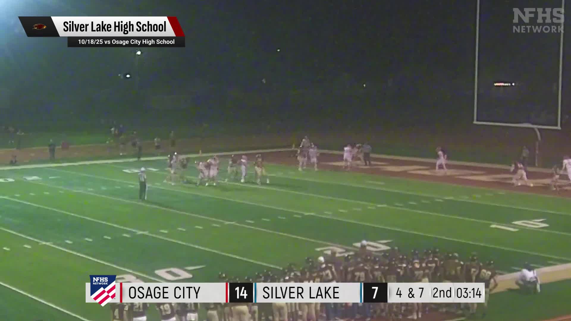 Football Recap: Silver Lake's Run of Seven Straight  Wins Now Over + How To Watch