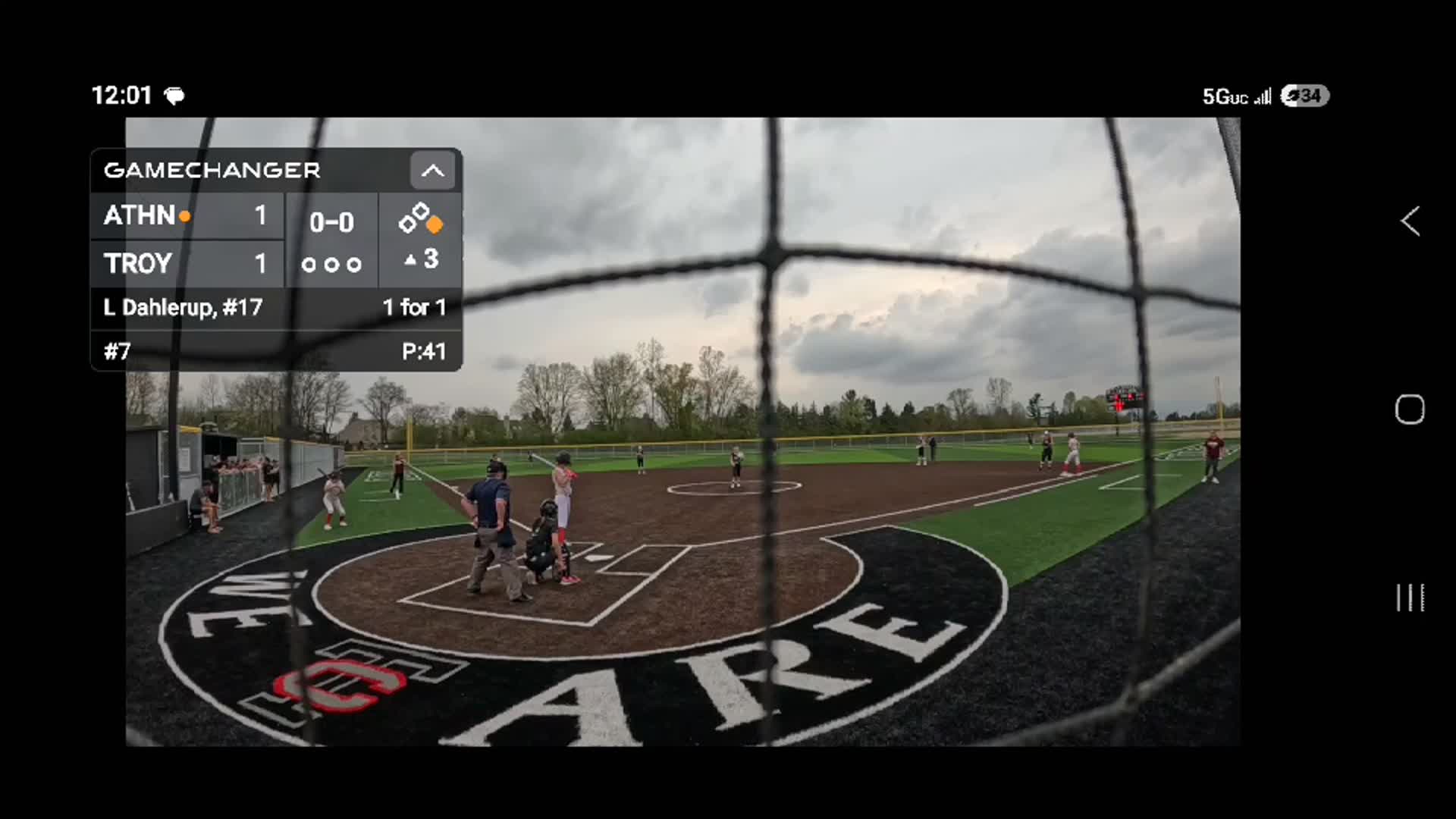 Softball Recap: Athens Picks Up Third Consecutive  Win