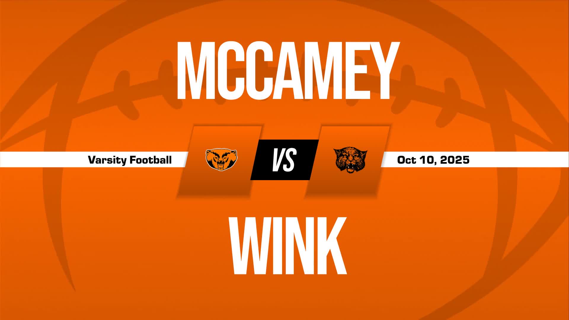 Football Game Preview: McCamey Badgers vs. Ropes Eagles
