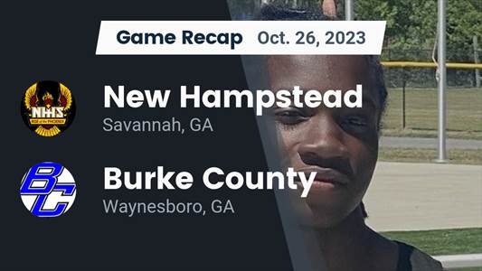 New Hampstead beats Burke County for their second straight win