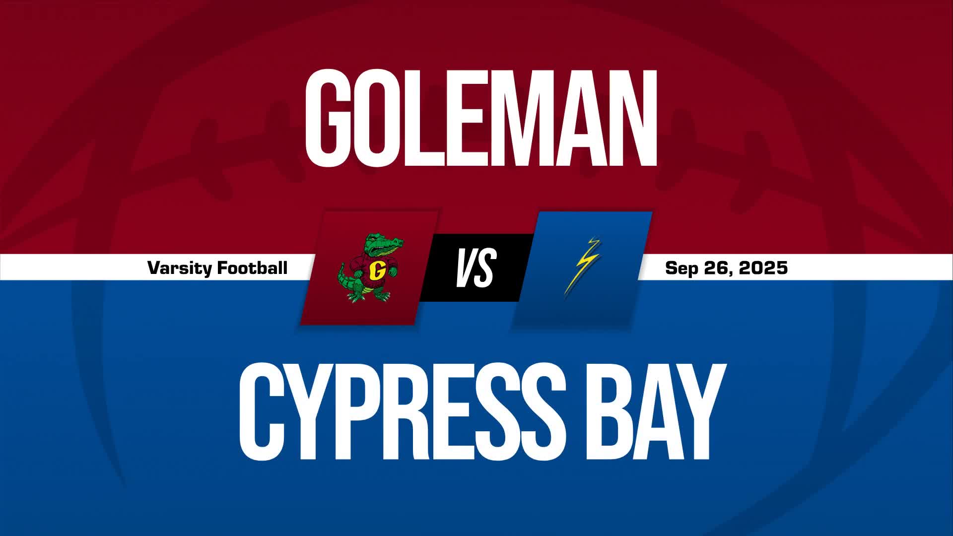 Football Recap: Goleman Takes a Loss