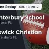 Football Game Preview: Canterbury vs. Keswick Christian