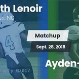 Football Game Recap: South Lenoir vs. Ayden - Grifton