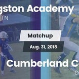 Football Game Recap: Cumberland County vs. Livingston Academy