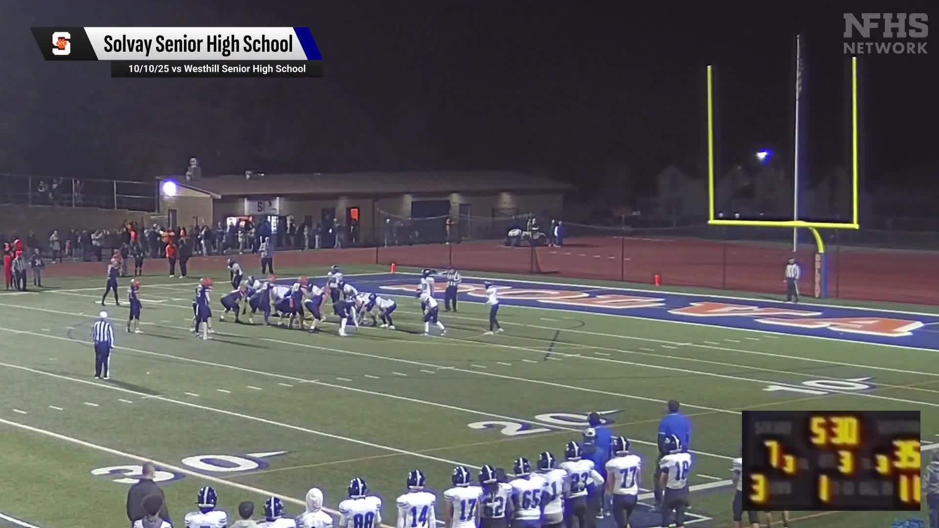 Football Recap: Solvay Takes a Loss