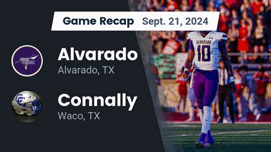 Football Recap: Alvarado's Win on Friday Extends Winning Streak to Seven