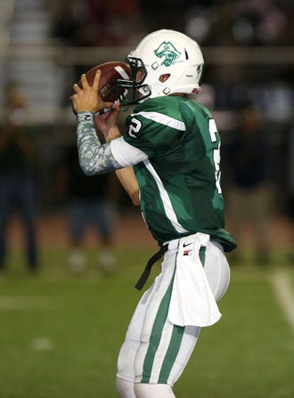 Matthew Romero, Oceanside quarterback. 