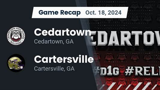 Football Recap: Cartersville Beats Hiram for Their Tenth Straight  Win