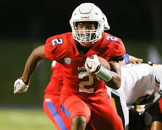 Kendall Milton, Buchanan running back