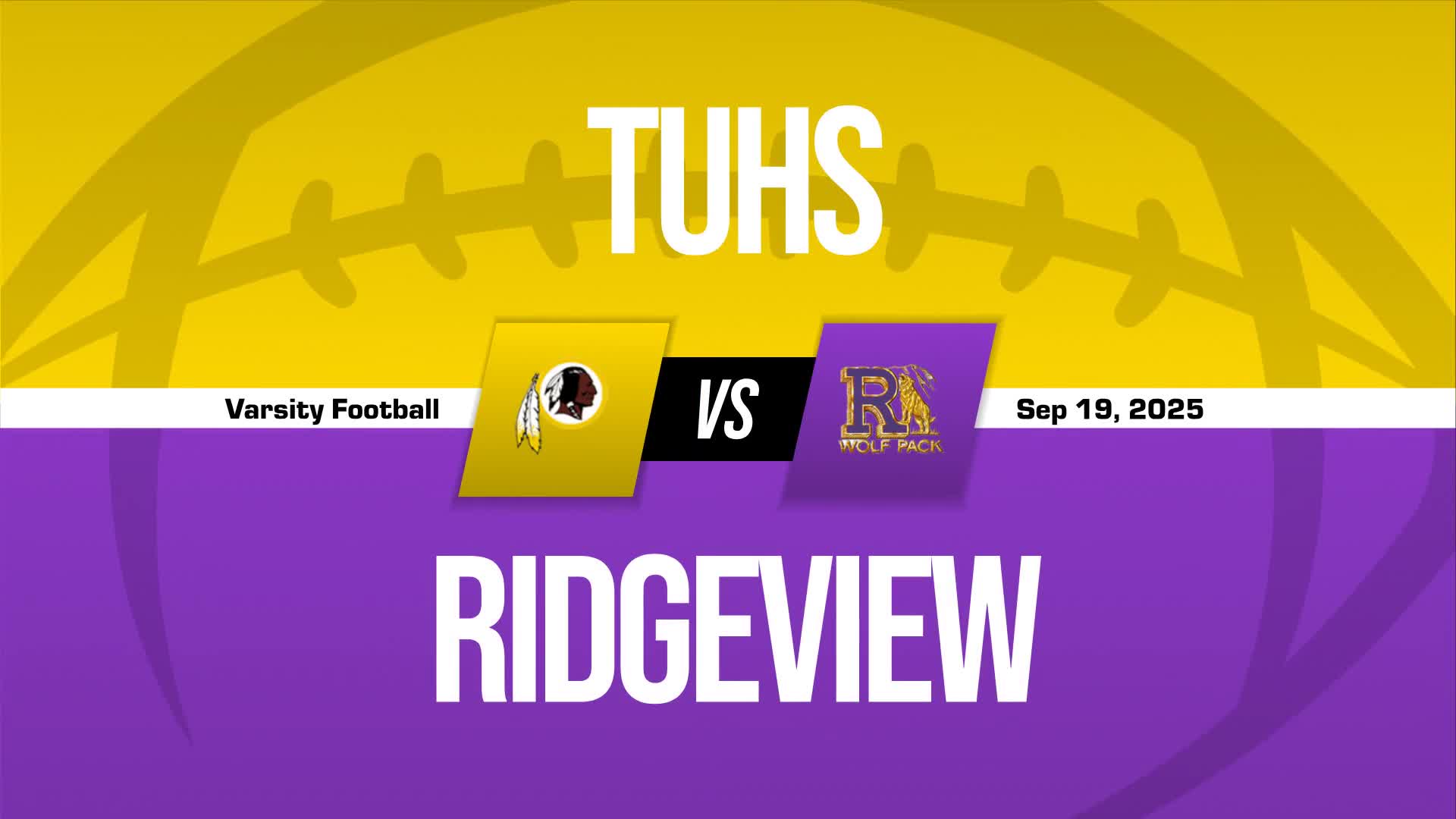 Football Recap: Ridgeview Comes Up Short
