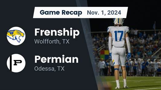 Football Recap: Make It Eight in a Row for Frenship