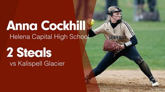 Softball Recap: Anna Cockhill leads a balanced attack to beat Gl