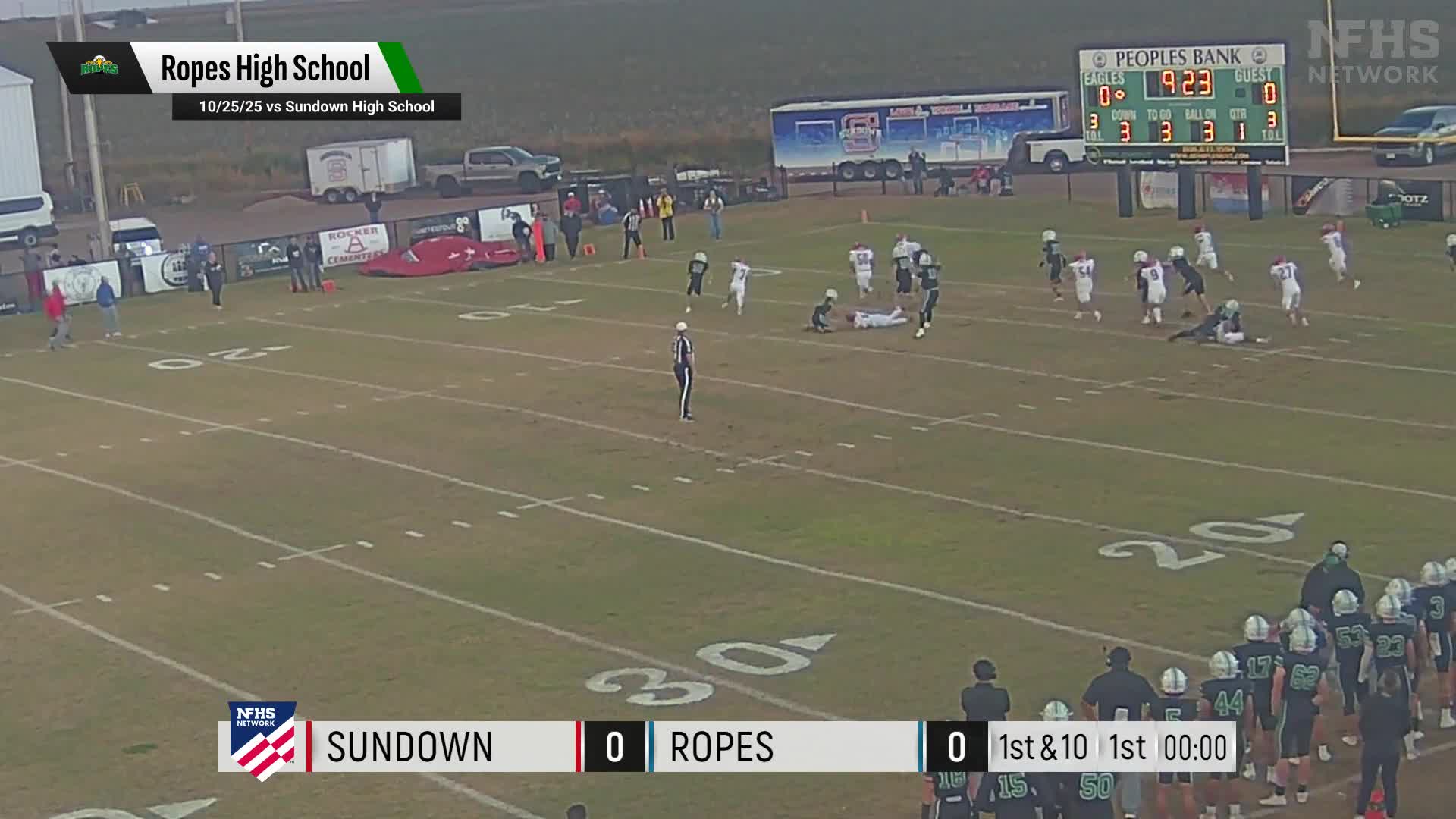 Football Recap: Seagraves Takes a Loss