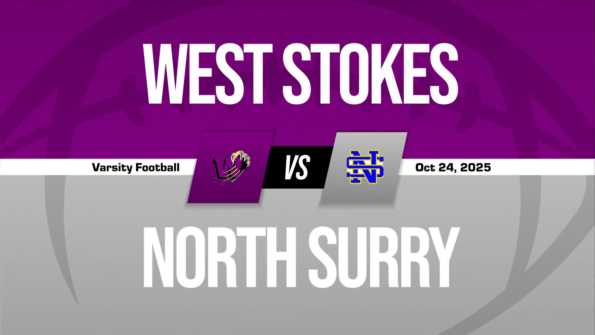 Football Recap: West Stokes Piles Up the Points Against Forbush