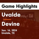 Basketball Game Preview: Uvalde Coyotes/Lobos (for girls) vs. Devine Warhorses