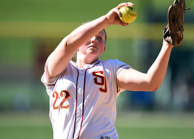 Junior right-hander Nicole Williams of St. Joseph (Trumbull, Conn.) pitched a no-hitter and a pair of one-hitters while striking out 42 in gaining CBS MaxPreps/NFCA Player of the Week honors in the East.